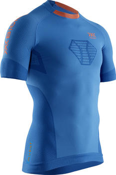 X-Bionic Invent 4.0 Run Speed Shirt Sh Sl Men Teal Blue/Kurkuma Orange
