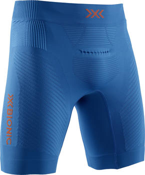 X-Bionic Invent 4.0 Run Speed Shorts Men Teal Blue/Kurkuma Orange