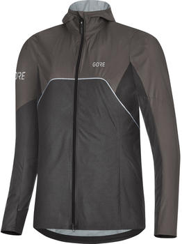 Gore R7 Women Gore-Tex Shakedry Trail Hooded Jacket black/lava grey