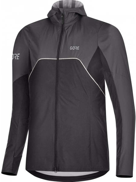 Gore R7 Partial Gore-Tex Infinium Hooded Jacket Women Black/Terra Grey