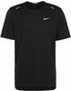 Nike Dri-Fit Rise 365 T-Shirt schwarz silber Herren