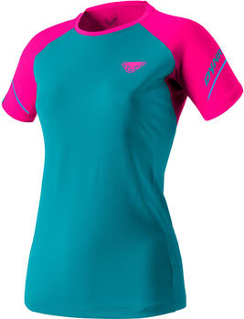 Dynafit Alpine Pro short sleeves Tee Women (70965) petrol/pink