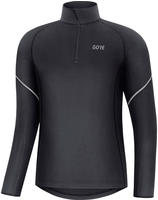 GORE WEAR 100530-9900.05S, GORE WEAR MID LONG SLEEVE ZIP SHIRT Herren Schwarz S
