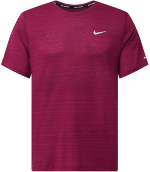 Nike Dri-FIT Miler Laufshirt (CU5992) sangria