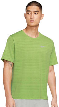 Nike Dri-FIT Miler Laufshirt (CU5992) vivid green/reflective silver