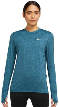 Nike Running Shirt Women (CU3277) marina/washed teal/heather/reflective silver