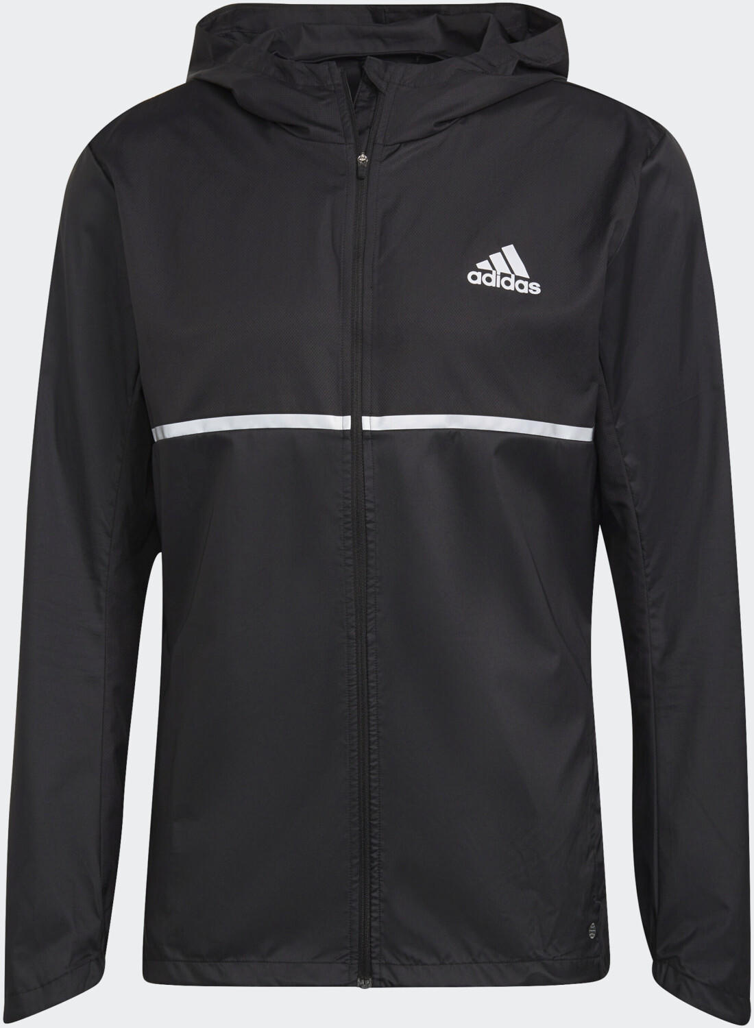 Adidas Own the Run Jacket black/reflective silver Test - ab 36,95 €