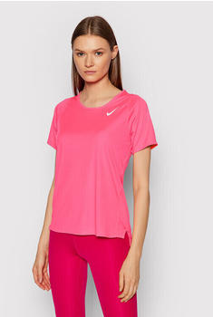 Nike Dri-FIT Race short sleeves Running Shirt Women (DD5927) hyper pink