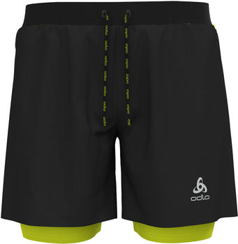 Odlo Axalp Trail 6 inch 2-in-1 Shorts (322552) black