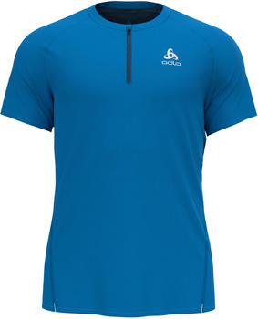Odlo Axalp Trail 1/2 Zip short sleeves Shirt (313902) blue