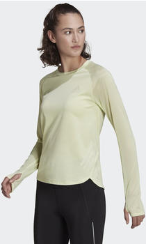 Adidas Parley Adizero Long Sleeve Running T-Shirt Women (HB9318) almost lime