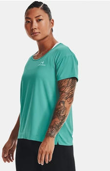 Under Armour UA RUSH Energy Core Shirt short sleeves Women (1365683) green