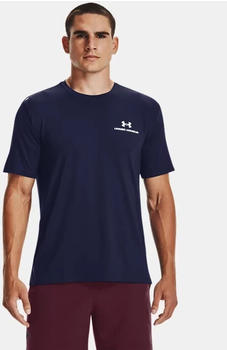 Under Armour UA RUSH Energy Shirt short sleeves (1366138) navy blue