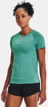 Under Armour UA Seamless Run Shirt short sleeves Women (1365626) green