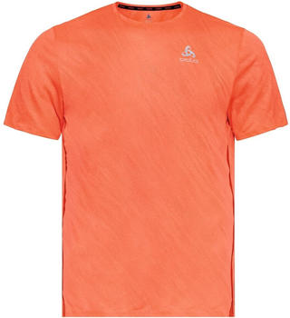 Odlo Zeroweight Engineered Chill-tec T-shirt shocking orange melange