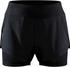 Craft Essence ADV 2-IN-1 Shorts W black