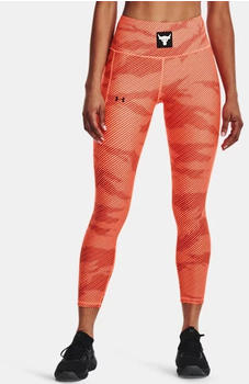 Under Armour Project Rock HeatGear Ankle-Leggings Women (1369954) orange