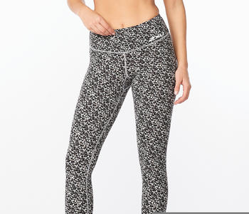 2XU Form Print Mid-Rise Compression Tights