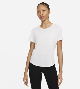 Nike Dri FIT UV One Luxe short sleeves Shirt Women (DD0618) beige/white