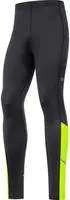 GOREWEAR 100531-9908, GOREWEAR Herren Thermo-Lauftights "DL R3 THERMO" L schwarz/gelb