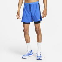 Nike DM4757_480, Nike Stride Dri-Fit 5" Hybrid Herren Shorts, blau male