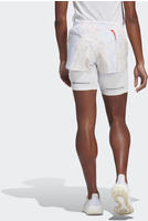 ADIDAS HS8614.04XS, ADIDAS FAST 2IN1 AOP Damen Wei&szlig; XS