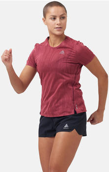 Odlo Women Zeroweight Engineered Chill-Tec Running Shirt paradise pink melange