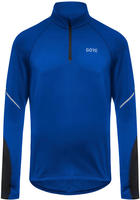 GORE WEAR 100530-BL99.05S, GORE WEAR MID LONG SLEEVE ZIP SHIRT Herren Blau S
