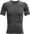 Under Armour Men's T-Shirts HG Armour Comp SS (1361518) carbon heather/black