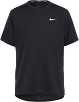 Nike Dri-FIT UV Miler Shirt Herren Schwarz/Grau