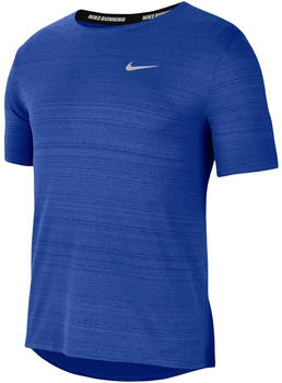 Nike Running Top Miler Short Sleeve (CU5992) game royal/reflective silv