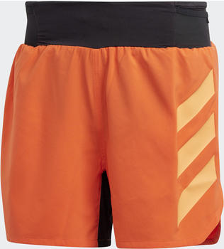 Adidas TERREX Agravic Trail Running Shorts Men semi impact orange