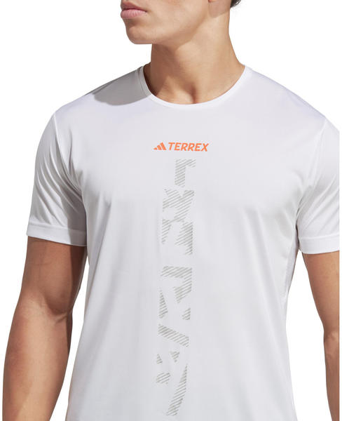 Adidas Agravic Running Shirt Men (HT9442) white