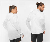 SALOMON LC2043100.05S, SALOMON BONATTI AERO HOODIE Unisex Wei&szlig; S