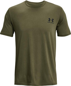 Under Armour Men's UA Sportstyle Left Chest Short Sleeve Shirt marine od green/black/black