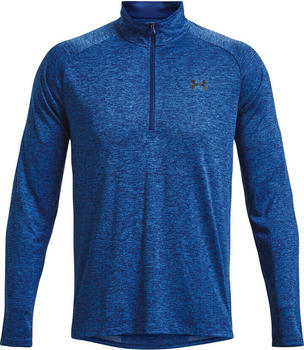 Under Armour Men's UA Tech ½ Zip Long Sleeve blue mirage/cyber blue/black