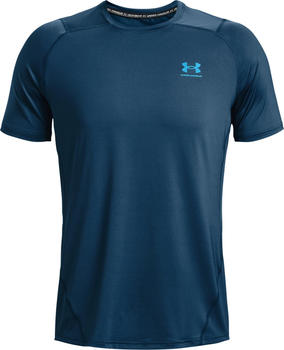 Under Armour HeatGear Armour short sleeves Shirt (1361683) petrol blue/capri