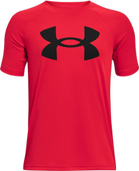 Under Armour Boys' UA Tech Big Logo Short Sleeve red/black
