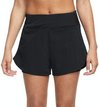 Nike Dri-FIT Bliss Mid-Rise 3 Inch Women's Shorts (DX6022) black/reflective silver