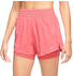 Nike Dri-FIT One High Rise 2in1 3 Inch Women's Shorts (DX6016) sea coral
