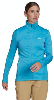 Adidas Terrex Multi Full Zip Fleece Women's Running Jacket (HA2312) blue