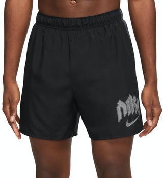 Nike Dri-FIT Run Division Challenger 5 Inch Men's Shorts (DX0837) black/reflective silver