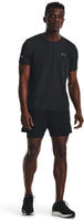 UNDER ARMOUR Seamless Stride kurzarm Laufshirt Herren 001 - black/reflective L