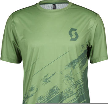 Scott Trail Vertic Short-Sleeve Men's Shirt (289419) frost green/smoked green