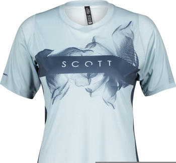 Scott Trail Vertic Short-Sleeve Women's Shirt (289440) glace blue/midnight blue