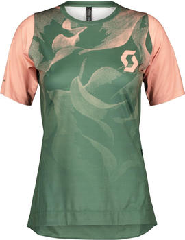 Scott Trail Vertic Pro Short-Sleeve Women's Shirt (289441) crystal pink/smoked green