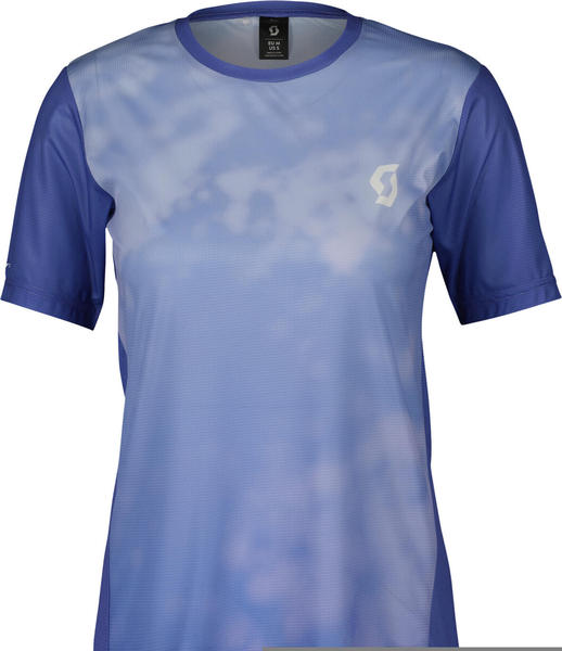 Scott Trail Flow Short-Sleeve Women's Shirt (403120) moon blue/dream blue