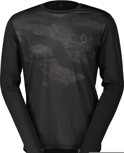 Scott Trail Flow Long-Sleeve Men's Shirt (403236) black/dark grey