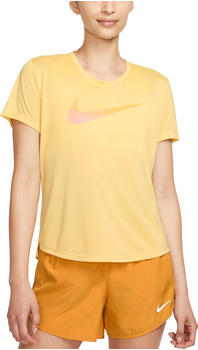Nike Women Running Top One Dri-FIT Swoosh (DX1025-795) yellow gold