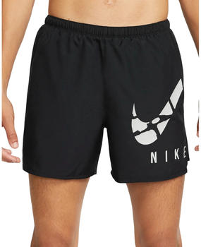 Nike Dri-FRI Challenger Run Division shorts black/reflective grey